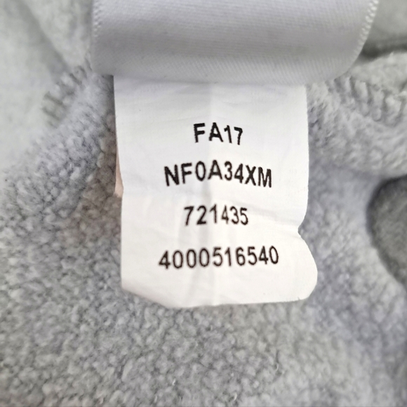 The North Face Womens Grey Hoodie Printed Pullover Kangaroo Pockets Logo L - Picture 15 of 15
